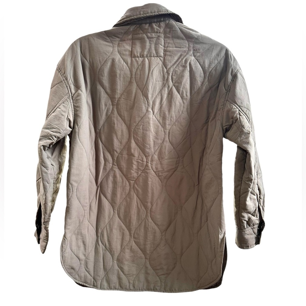 Quilted Utility Shacket - Picture 2 of 2